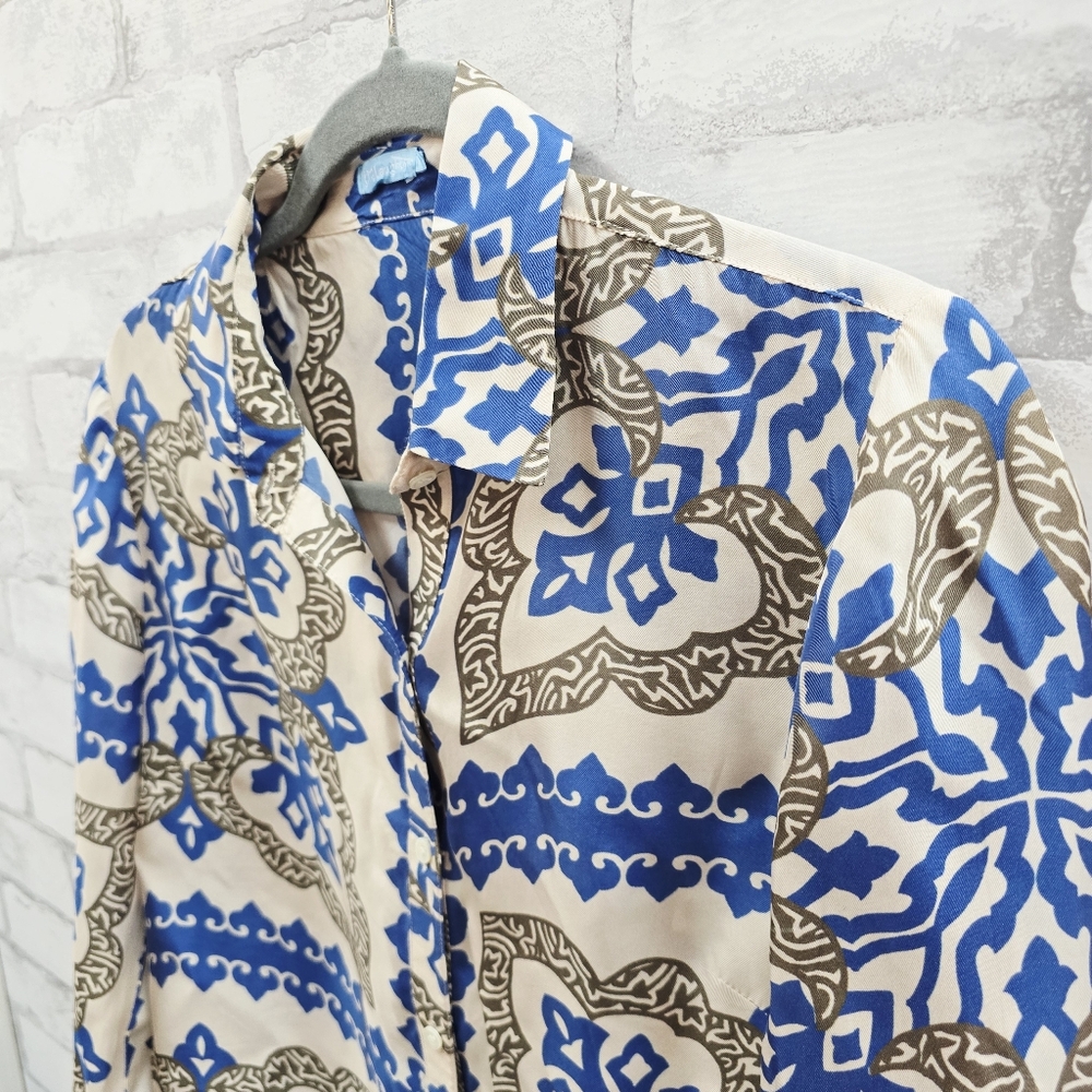 J. Mclaughlin Silk Button Down - image 3